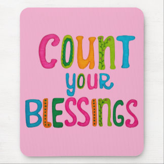 Count your Blessings マウスパッド