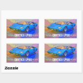 COUNTACH 長方形シール (シート)