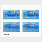 COUNTACH 長方形シール (シート)