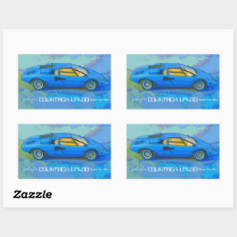 COUNTACH 長方形シール