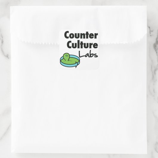 Counter Culture Labsのスクエアロゴ スクエアシール (バッグ)