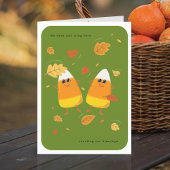 Counting Blessings | Green Candy Corn Fall シーズンカード