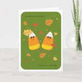 Counting Blessings | Green Candy Corn Fall シーズンカード (正面)