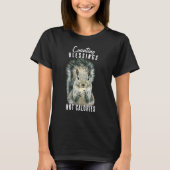 Counting Blessings Not Calories Squirrel Christian Tシャツ (正面)