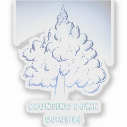 Counting Down  00:01:08 シール (正面)