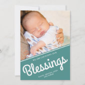 Counting Our Blessings | クリスマス 赤ちゃん 写真 (正面)