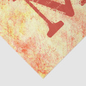 Country素朴 Texture Yellow Rust Monogram 薄葉紙 (詳細)