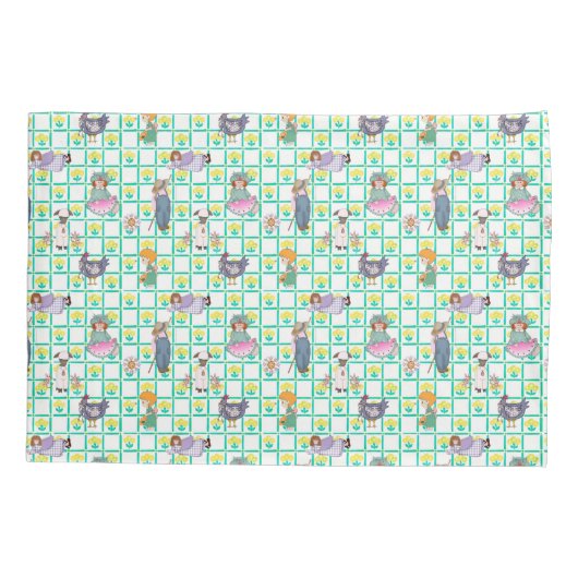 Country  枕カバー (裏面)