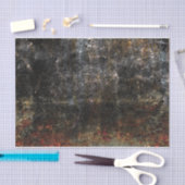 Country 素朴 Black Orange グランジヴィンテージテクスチャ 薄葉紙 (クラフト)