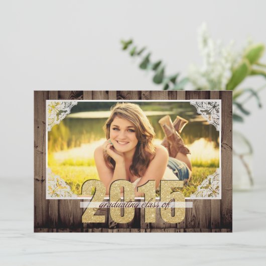 Country 2015卒業発表 招待状 (スタンド正面)