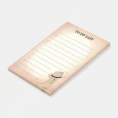 Country Beige Boots & Hat To Do List Post-It Notes ポストイット (アングル)