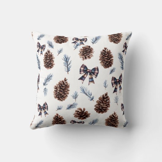 Country Boots Goose Christmas クッション (裏面)