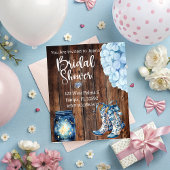 Country Bridal Shower Invitation  招待状