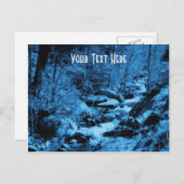 Country Brook自然カスタマイズ可能はがき ポストカード (正面/裏面)