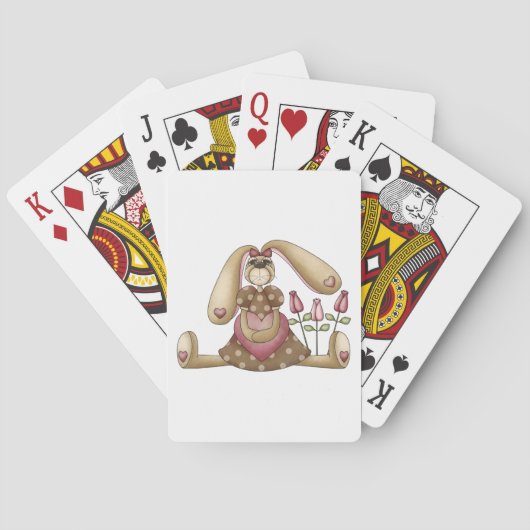Country Bunny Playing Cards トランプ (裏面)