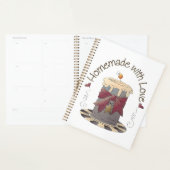 Country Candle Rustic Homemade with Love プランナー手帳 (ディスプレー)