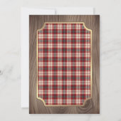 Country Christmas Party 招待状 (裏面)