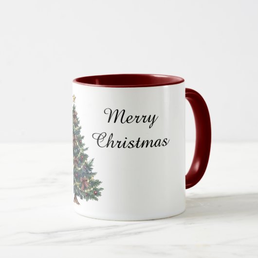 Country Christmas Tree マグカップ (正面右)