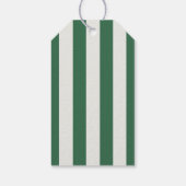 Country Club Courtside Racquet Tennis Favor ギフトタグ (裏面)