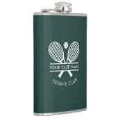Country Club Name Tennis Team Coach Custom フラスク (右)