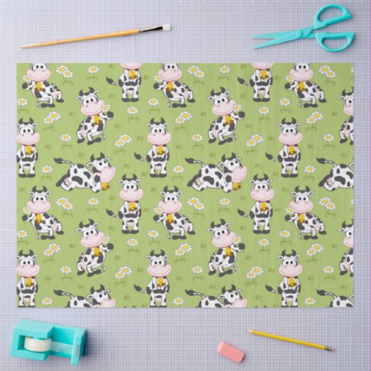 Country Cows  薄葉紙 (クラフト)
