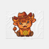 COUNTRY CUTIE フリースブランケット (正面(横))