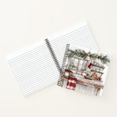 Country Farmhouse Kitchen Holiday Baking Recipe ノートブック (内部)