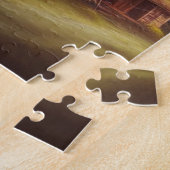 Country Farmhouse Landscape Oil Painting Puzzle  ジグソーパズル (側面)