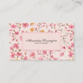 Country Floral 名刺 (正面)