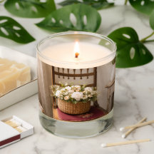 Country French Chair Candle – Cottage Core S