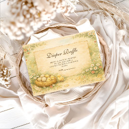 Country Garden Chicks Diapper Raffle エンクロージャーカード