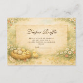 Country Garden Chicks Diapper Raffle エンクロージャーカード (正面)