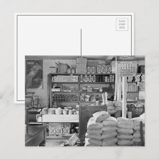 Country General Store, 1936 ポストカード (正面/裏面)