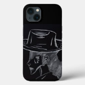 Country Girl Contemplating IPhone Case Case-Mate iPhoneケース (裏面)