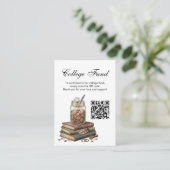 Country Girl Graduation College Fund QR Code  エンクロージャーカード (スタンド正面)