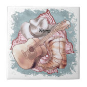 Country Guitar  タイル (正面)