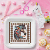 Country Horse ペーパープレート (パーティー)