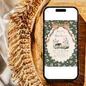 Country Horse Birthday Invitation 招待状