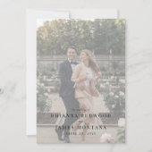 Country Lake Destination Wedding詳細と写真 招待状 (正面)