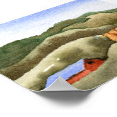 Country Landscape Mini-Poster ポスター (角)