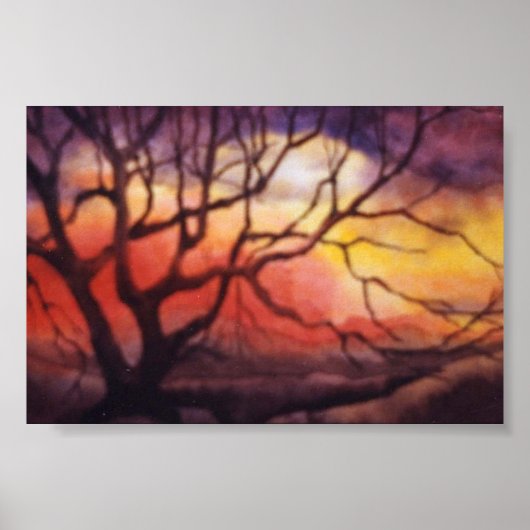 Country Landscape Poster ポスター (正面)