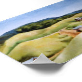 Country Landscape Poster ポスター (角)