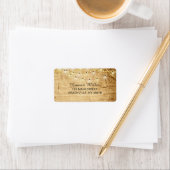 Country Lights住所 シール標準サイズ ラベル (インサイチュ)