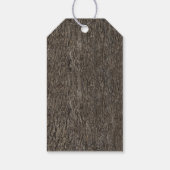 Country Lights 素朴 Oak Tree'結婚 S Thank You ギフトタグ (裏面)