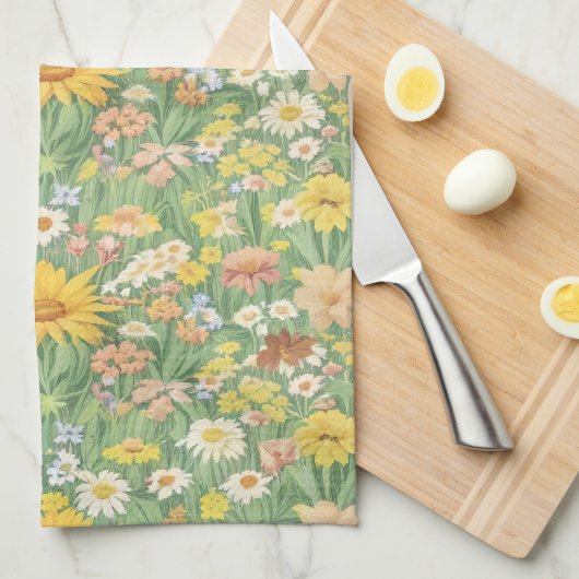 Country Meadow キッチンタオル (四つ折り)