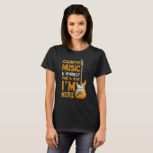 Country Music And Whiskey Bourbon Scotch Drinking Tシャツ (正面フル)