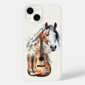Country Music Horse Boots Case-Mate iPhoneケース (裏面)
