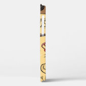 Country music seamless pattern with guitars, cacti Case-Mate iPhoneケース (裏面 / 左)