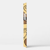 Country music seamless pattern with guitars, cacti Case-Mate iPhoneケース (裏面 / 右)