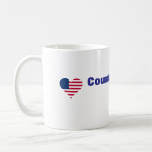 Country Overパーティー。常にクラシック11オズマグ コーヒーマグカップ